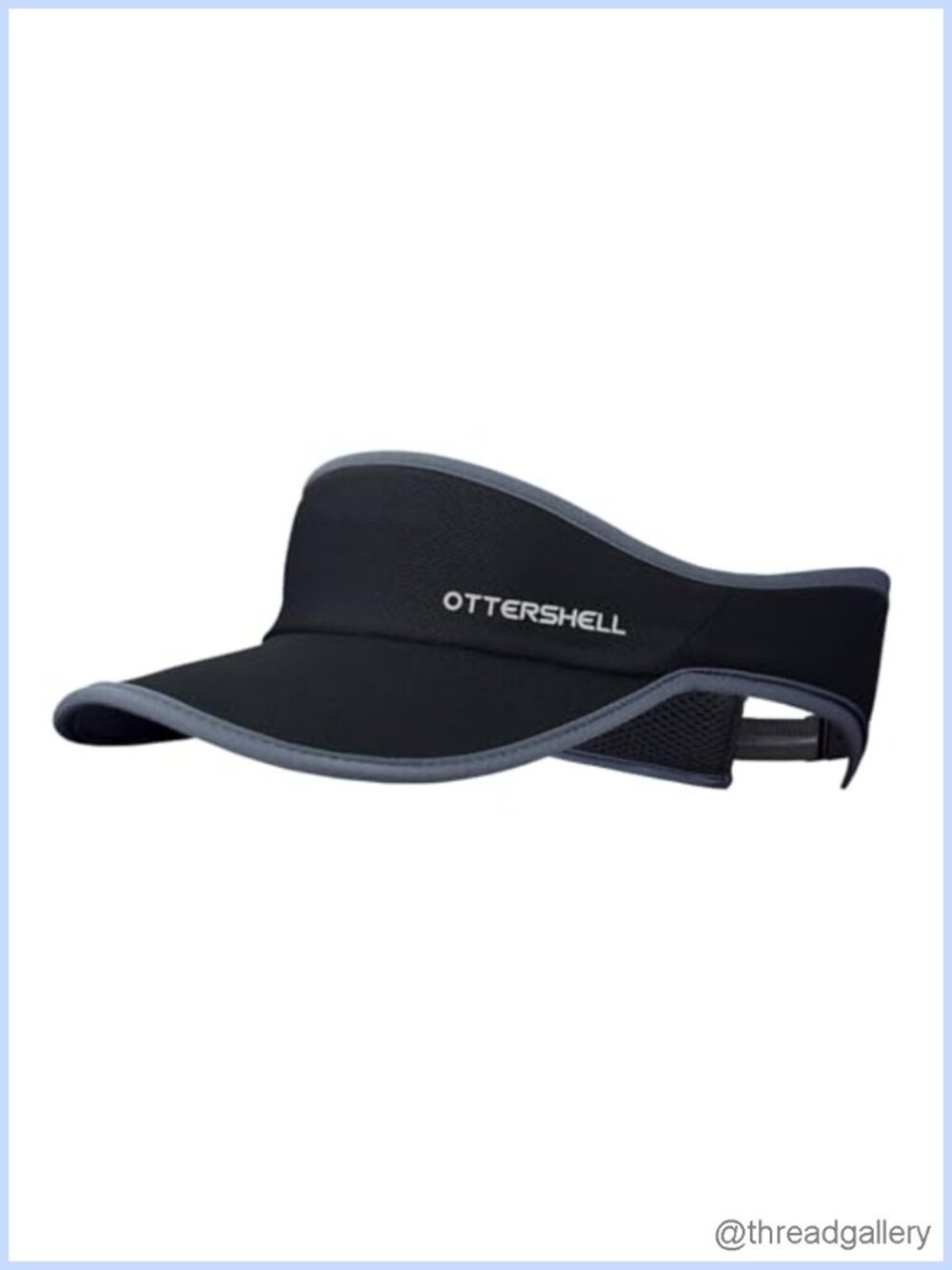 Breathable Mesh Running Visor Hat Non-Slip Grip Open Crown Unisex